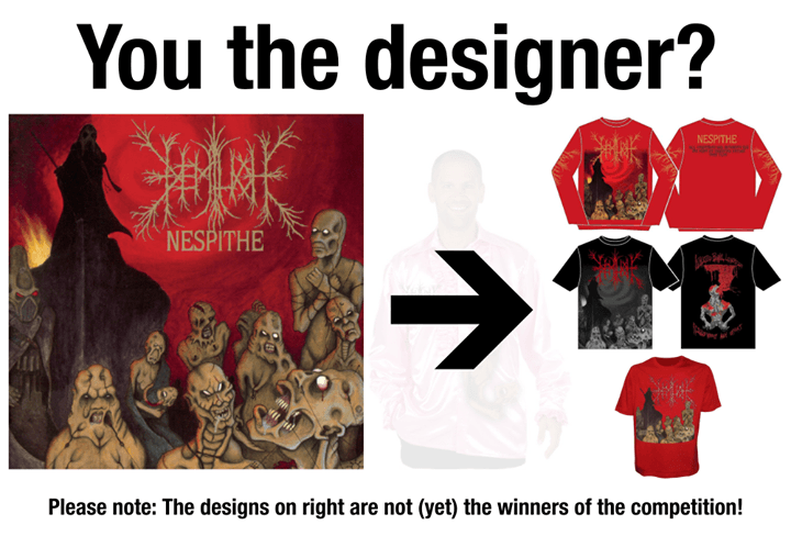 Nespithe shirt designer wanted