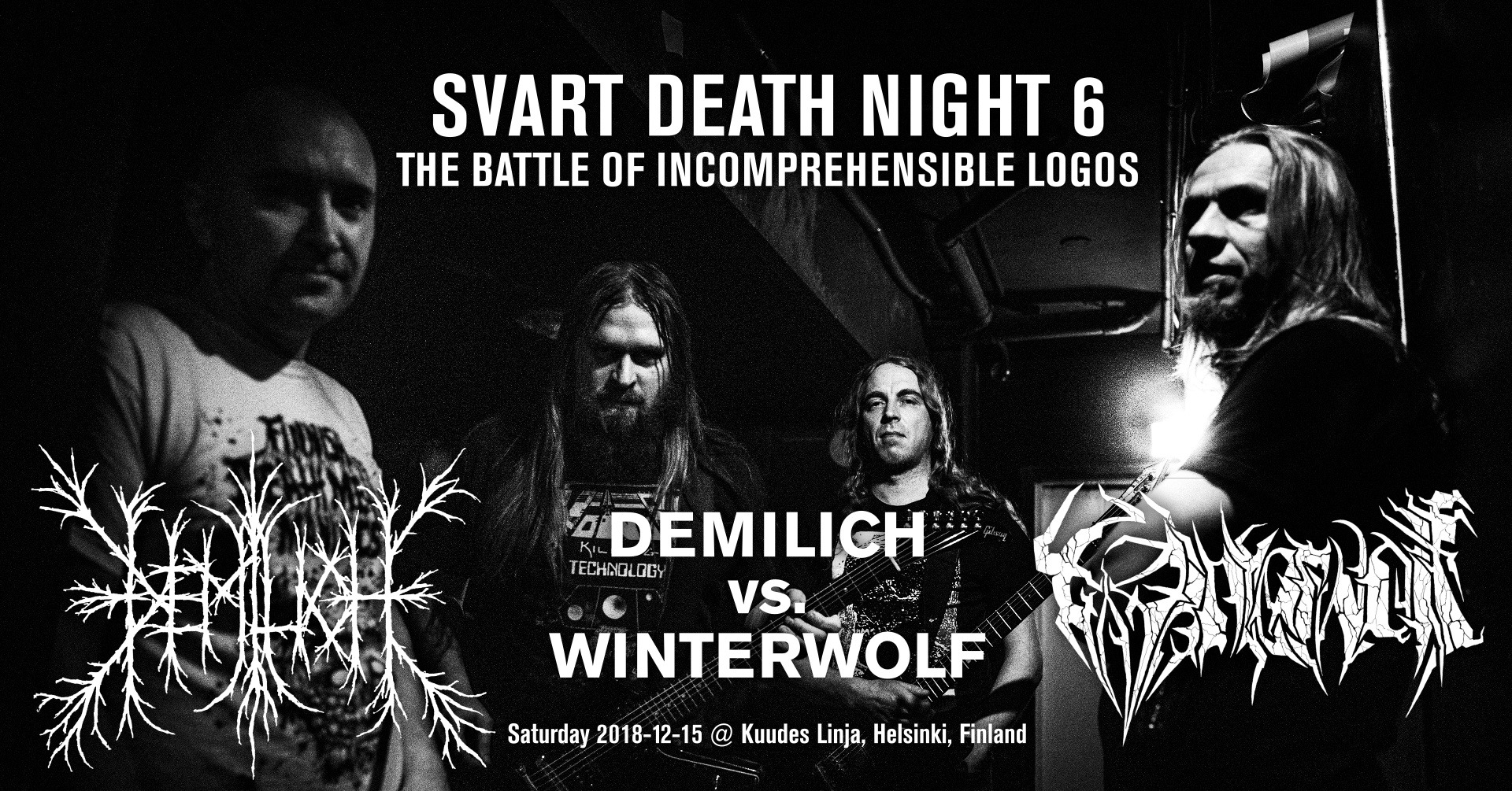 Svart Death Night 6: The Battle Of Incomprehensible Logos