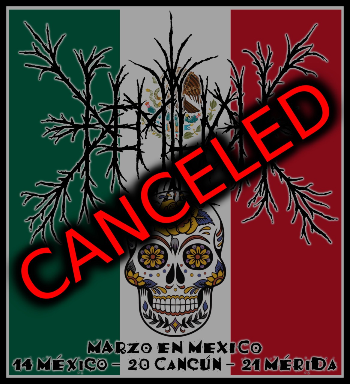 Mexico tour canceled!