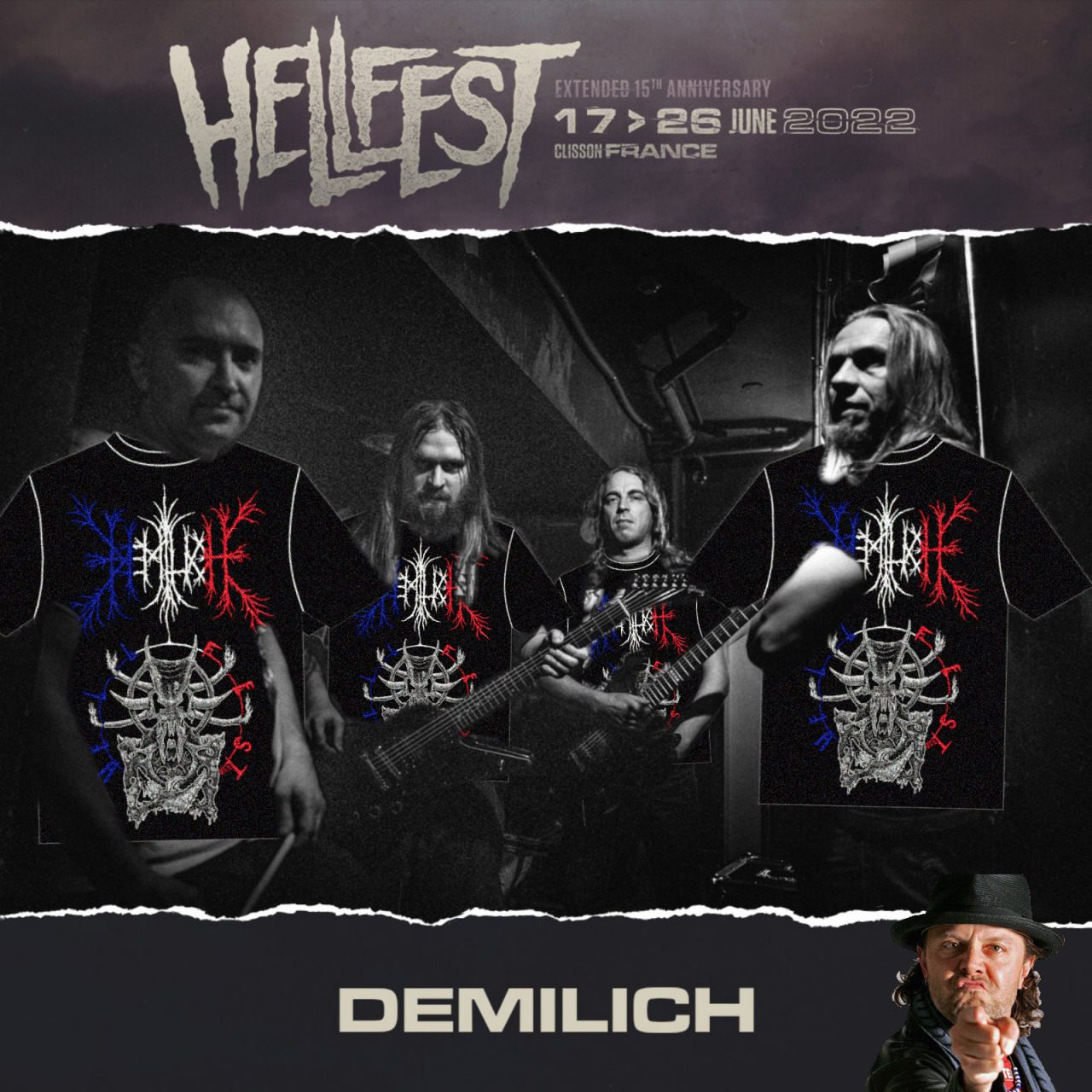 Hellfest 2022 announcement, the Demilich way